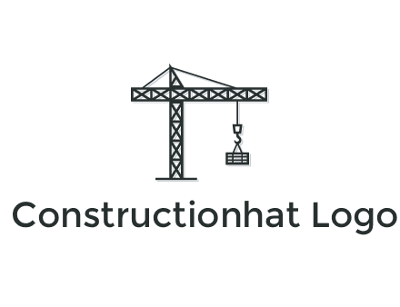 wood hooked to line art crane