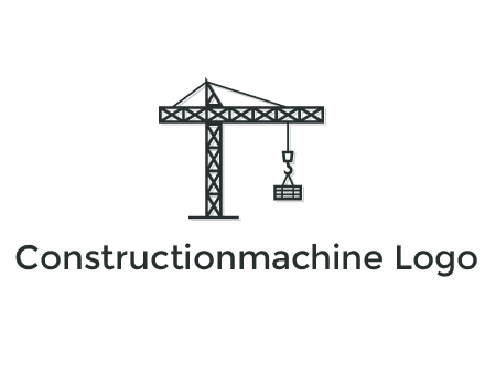 wood hooked to line art crane