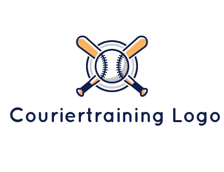circle behind baseball and bat