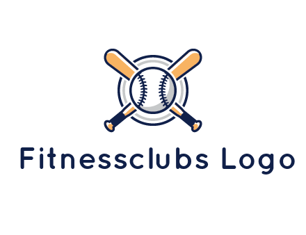 circle behind baseball and bat