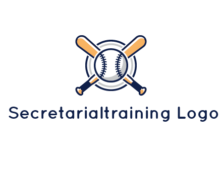 circle behind baseball and bat