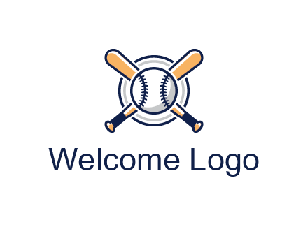 circle behind baseball and bat