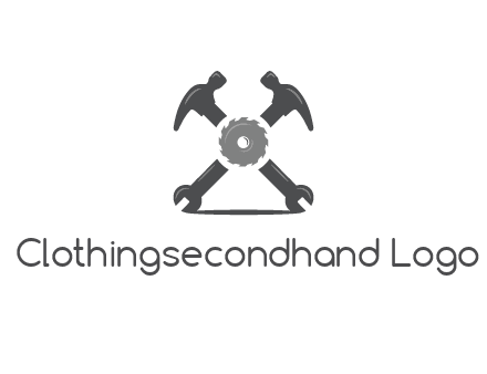 gear with hammers and wrenches