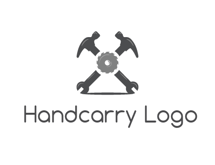 gear with hammers and wrenches