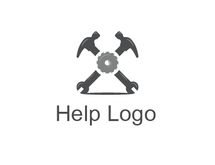 gear with hammers and wrenches