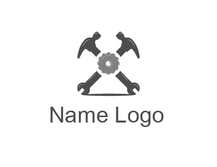 gear with hammers and wrenches