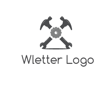 gear with hammers and wrenches