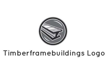 iron frame in circle