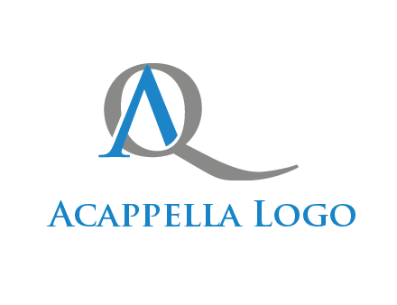 letter A joined with letter Q