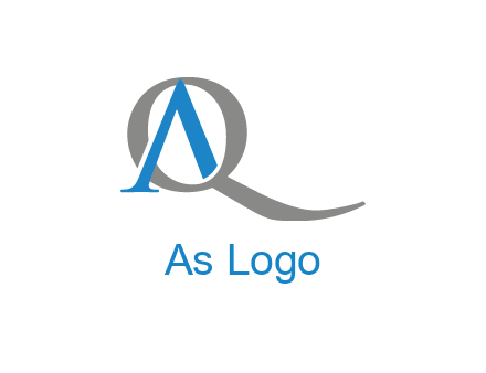 letter A joined with letter Q