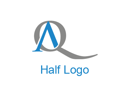 letter A joined with letter Q