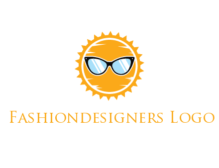 sun wearing sunglasses