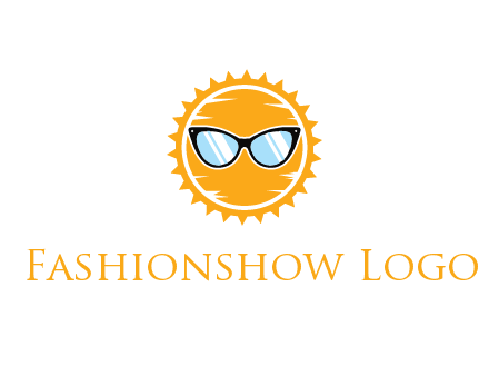 sun wearing sunglasses