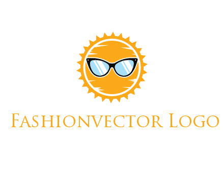 sun wearing sunglasses