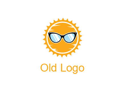 sun wearing sunglasses