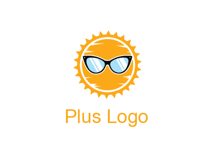 sun wearing sunglasses