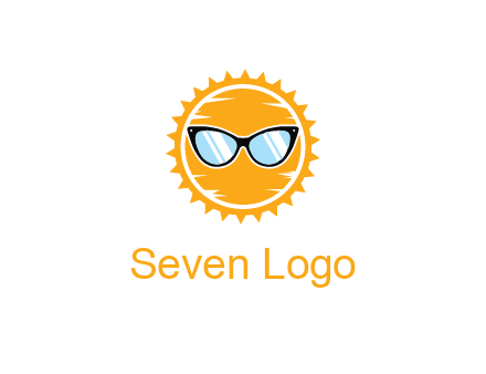 sun wearing sunglasses