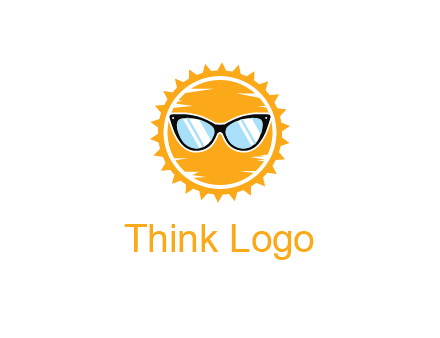 sun wearing sunglasses
