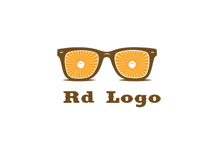 rays in sunglasses