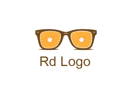 rays in sunglasses