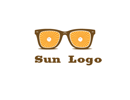 rays in sunglasses