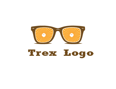 rays in sunglasses
