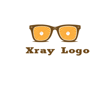 rays in sunglasses