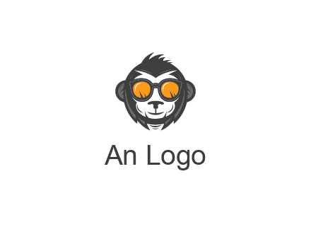 monkey wearing sunglasses