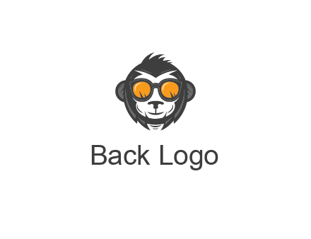 monkey wearing sunglasses