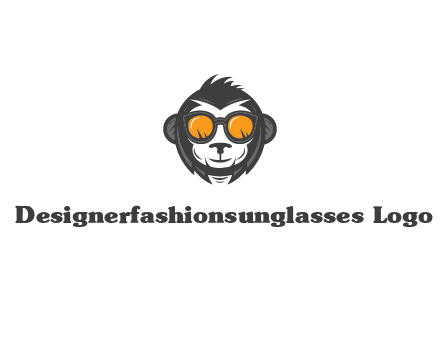 monkey wearing sunglasses