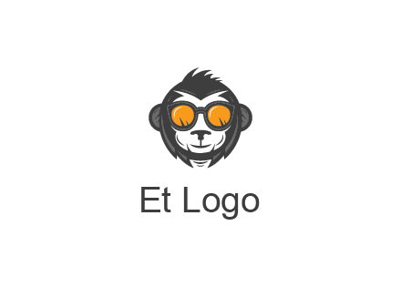 monkey wearing sunglasses