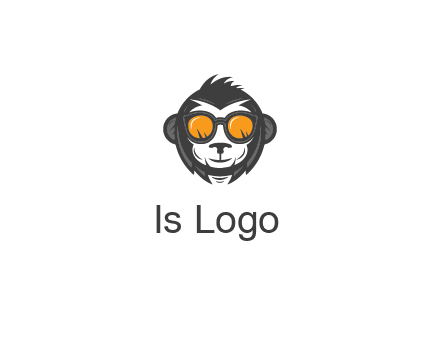 monkey wearing sunglasses