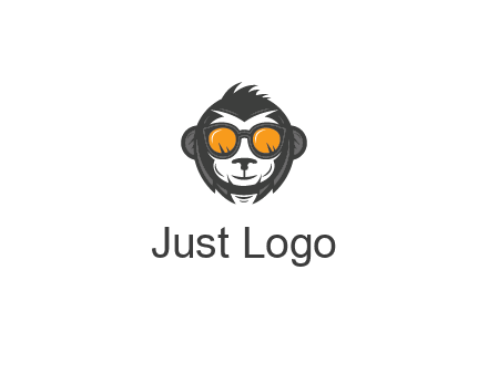 monkey wearing sunglasses
