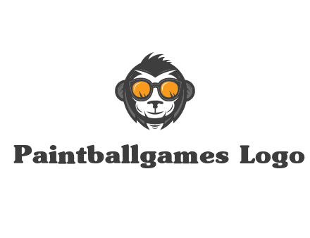 monkey wearing sunglasses