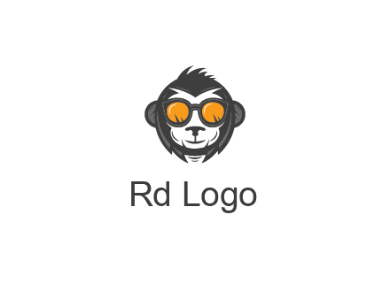 monkey wearing sunglasses