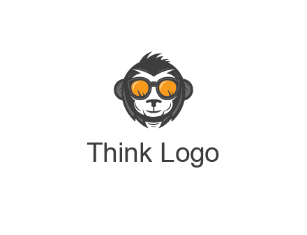 monkey wearing sunglasses