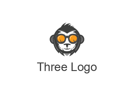 monkey wearing sunglasses