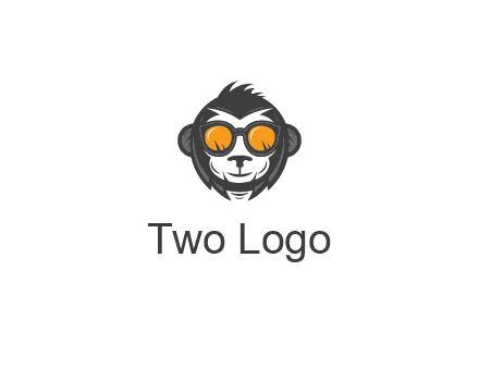monkey wearing sunglasses