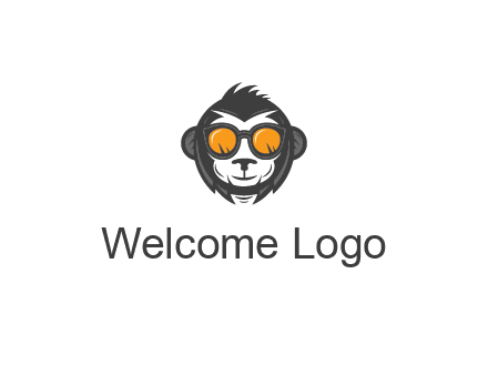 monkey wearing sunglasses