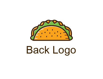 lettuce showing from taco