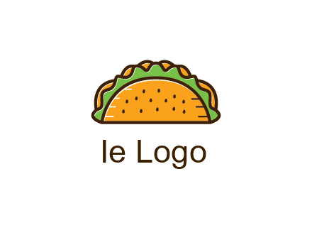 lettuce showing from taco