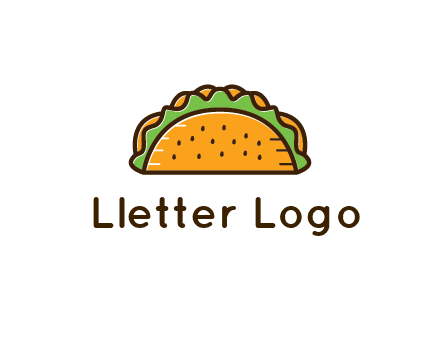 lettuce showing from taco