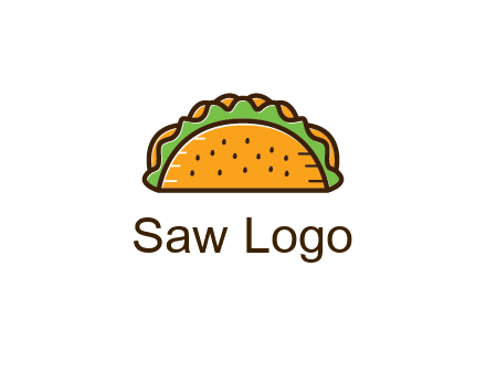 lettuce showing from taco