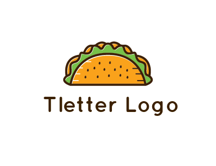 lettuce showing from taco