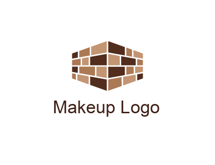3D brick patterned wall