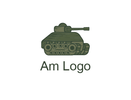green military tank