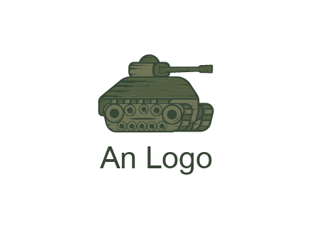 green military tank