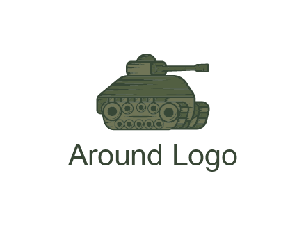 green military tank