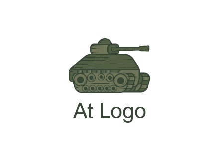 green military tank