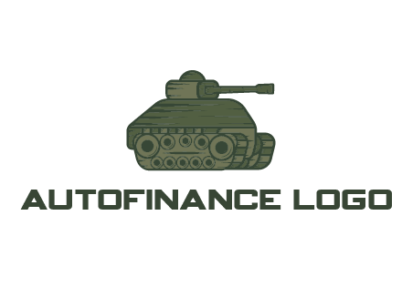 green military tank